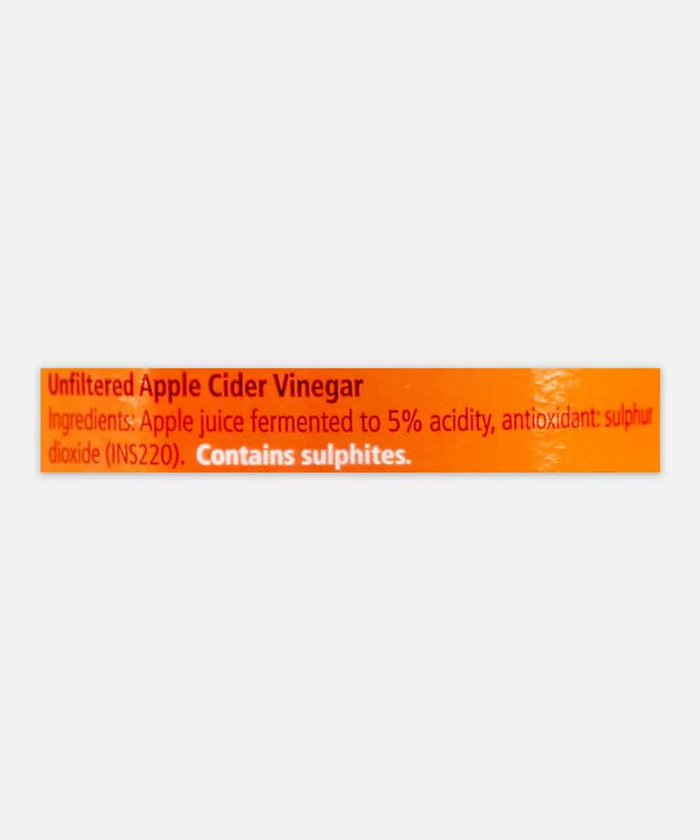 American Garden Apple Cider Vinegar Unfiltered With The Mother 500 Ml - Image 4