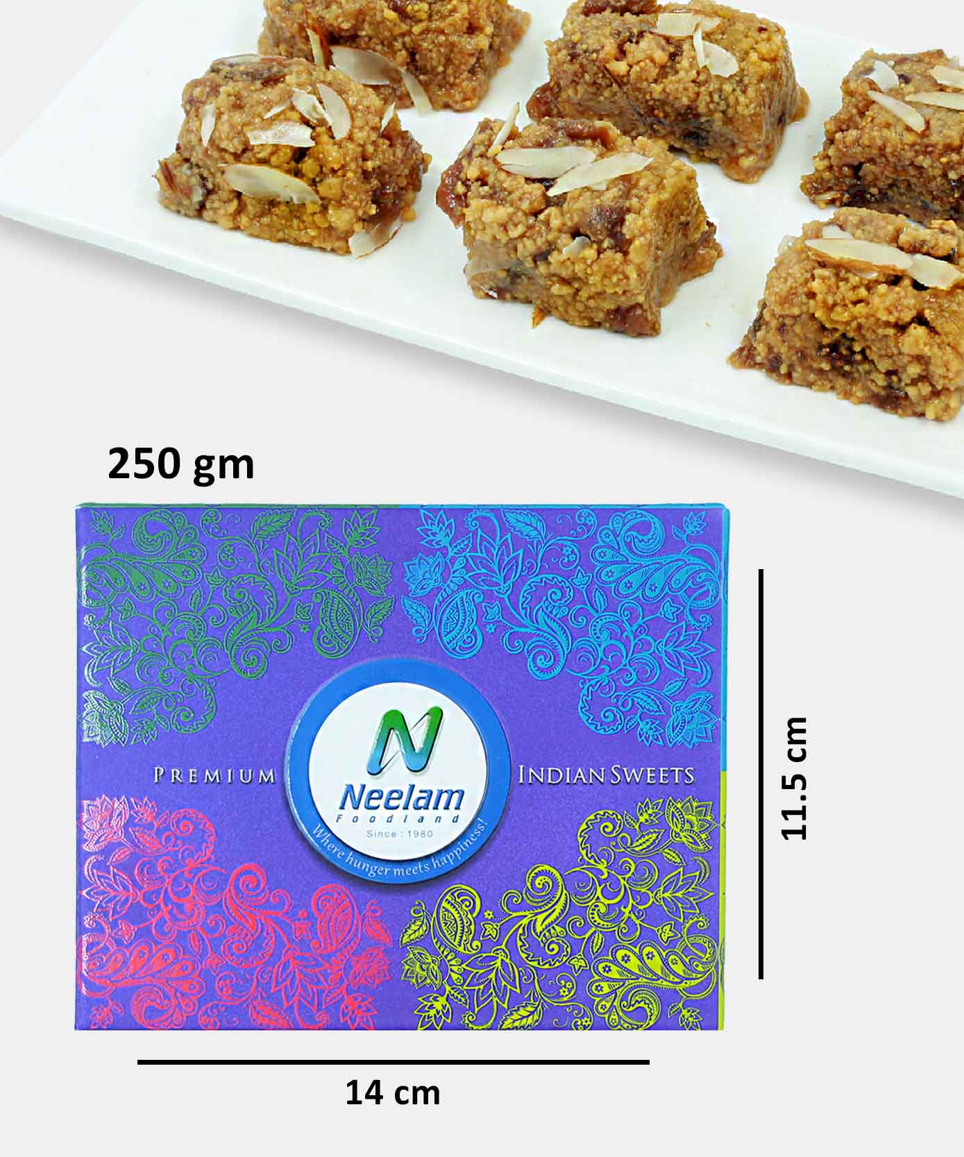 Anjeer Barfi Sweet 250 Gm - Image 3