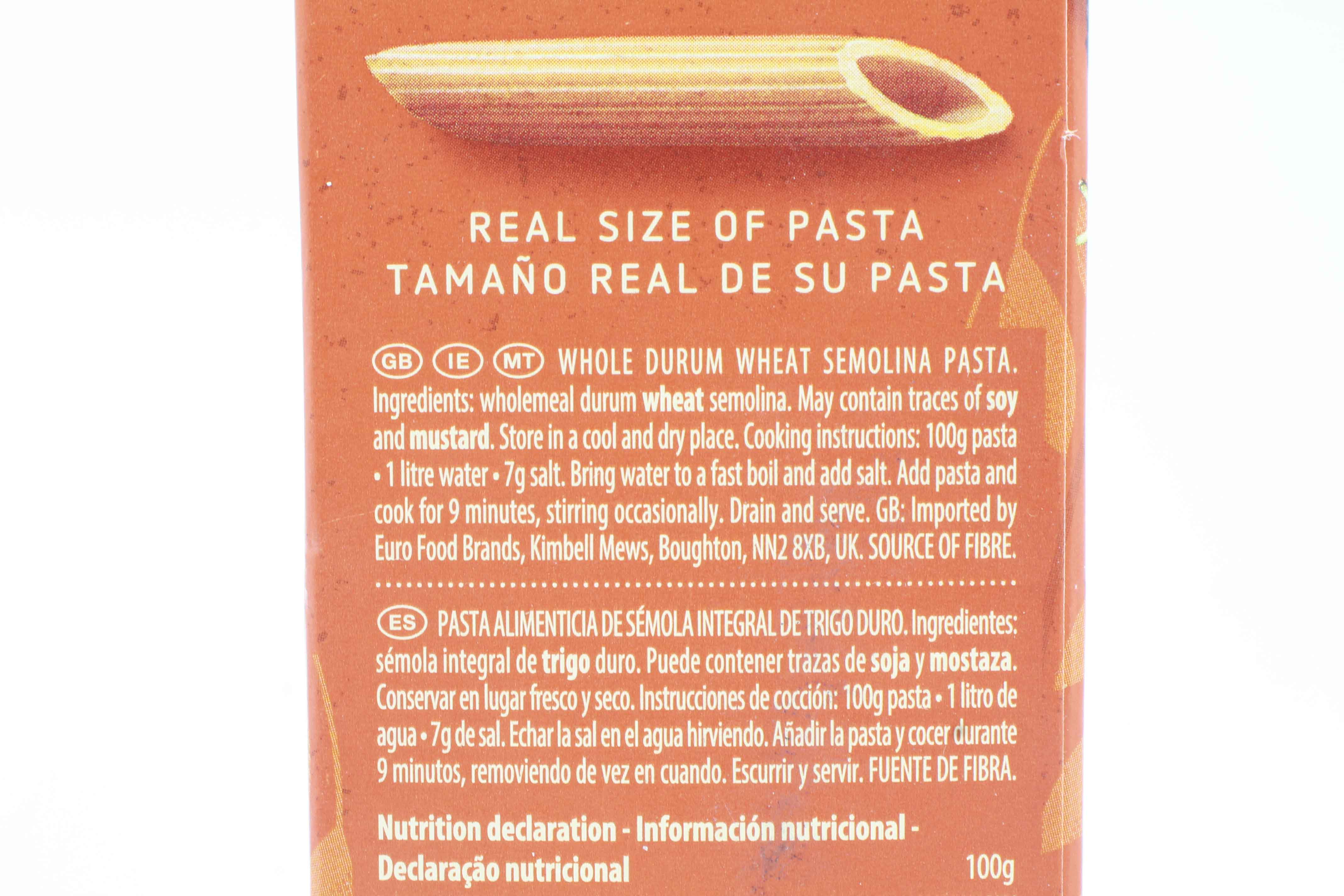 Barilla Whole Wheat Penne Rigate Pasta 500 Gm - Image 3