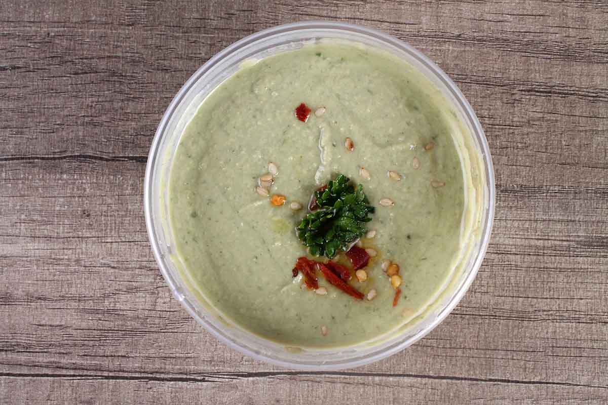 Basil Pesto Hummus Dip 200 Gm - Image 2