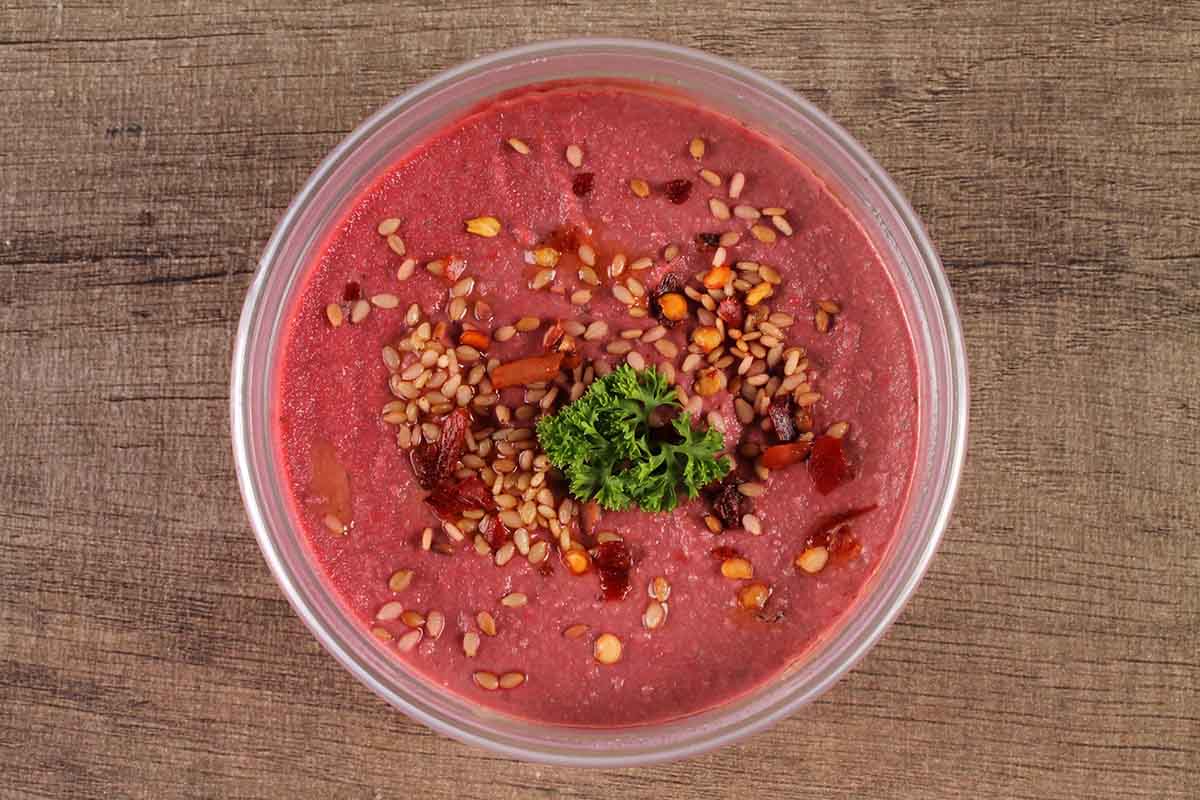 Beetroot Hummus 200 Gm - Image 2