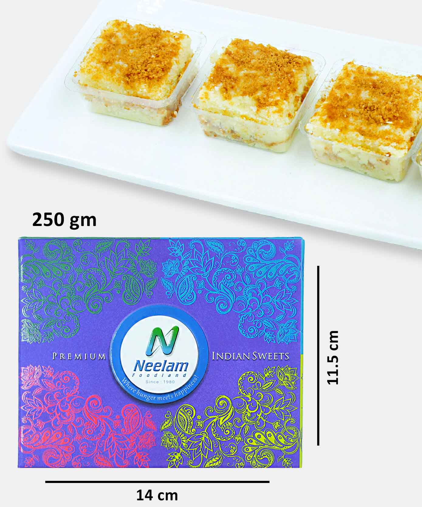 Biscoff Barfi Sweet 250 Gm - Image 3