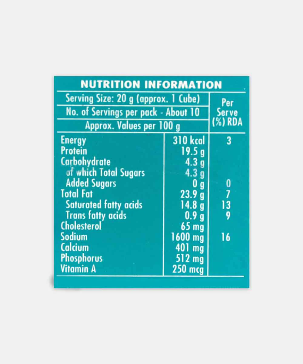 Britannia Cheese Cubes 200 Gm - Image 3