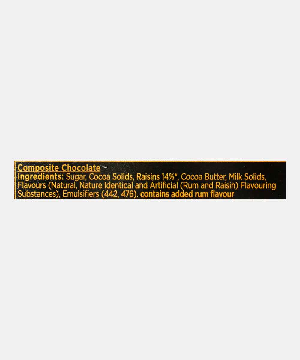 Cadbury Bournville Rum & Raisin 80 Gm - Image 4