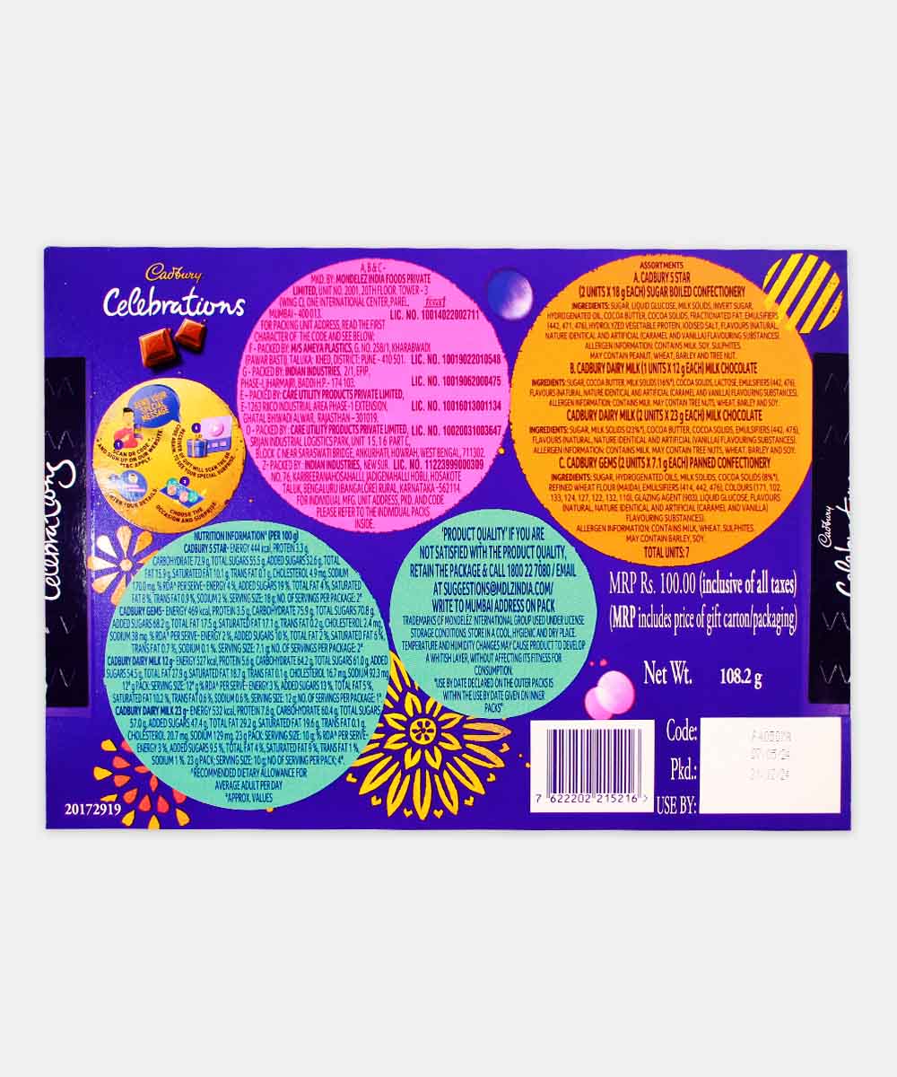Cadbury Celebrations 108.2 Gm - Image 2
