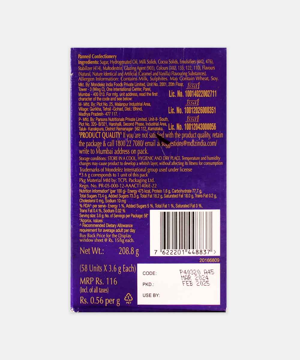 Cadbury Shots Chocolate 208.8 Gm - Image 2