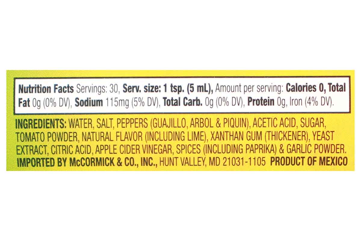 Cholula Hot Sauce Chili Lime Sauce 150 Ml - Image 3