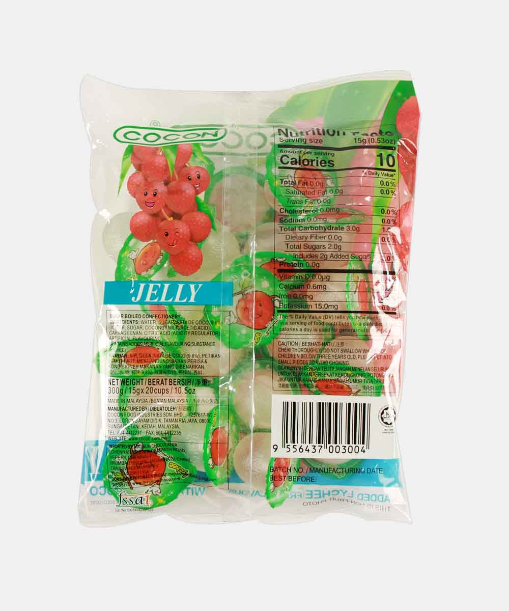 Cocon Jelly Lychee Fruit 300 Gm - Image 2
