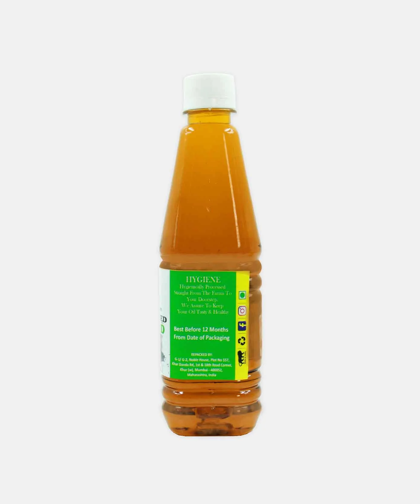 Cold Pressed Mustard Oil 500 Ml - Image 2