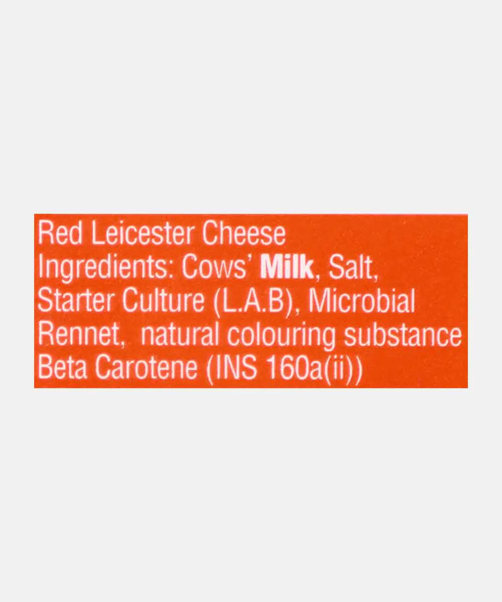 Colliers Red Leicester Cheese 200 Gm - Image 4
