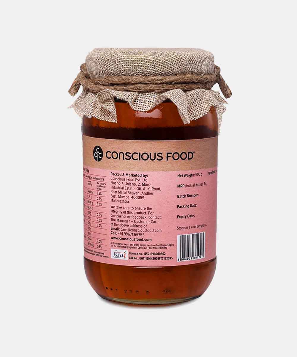 Conscious Food Wild Forest Honey Raw Natural 500 Gm - Image 2