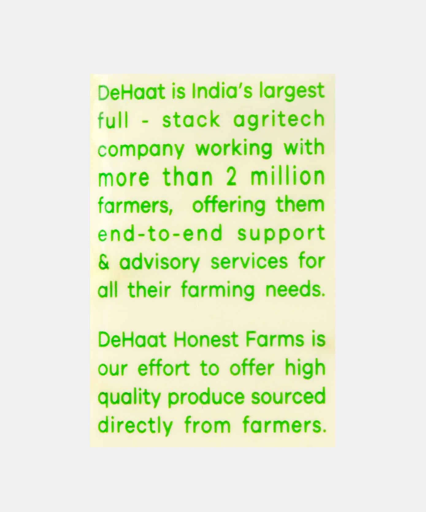 Dehaat Honest Farms 100% Chana Dal Besan I Pesticide Free I 500 Gm - Image 3