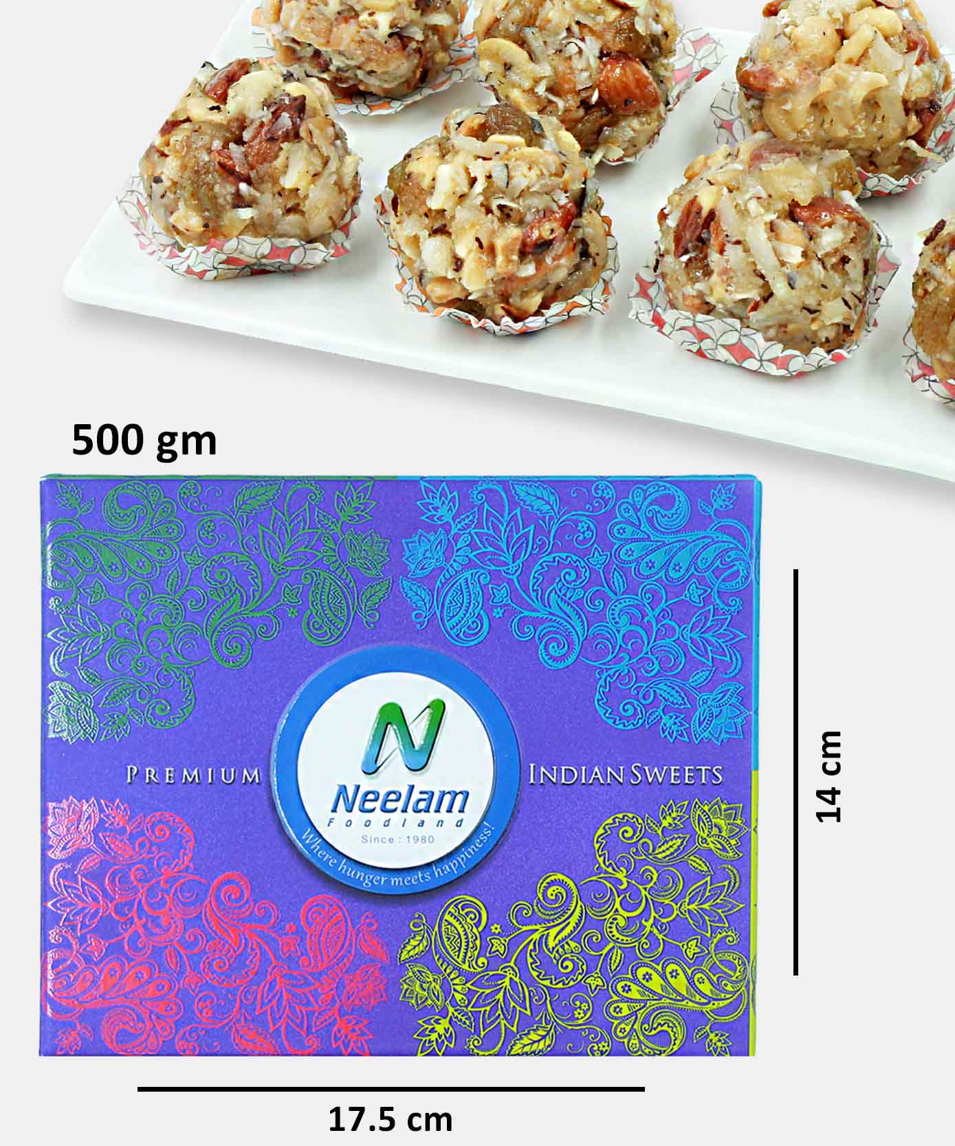 Dink Laddu Sweet 500 Gm - Image 3