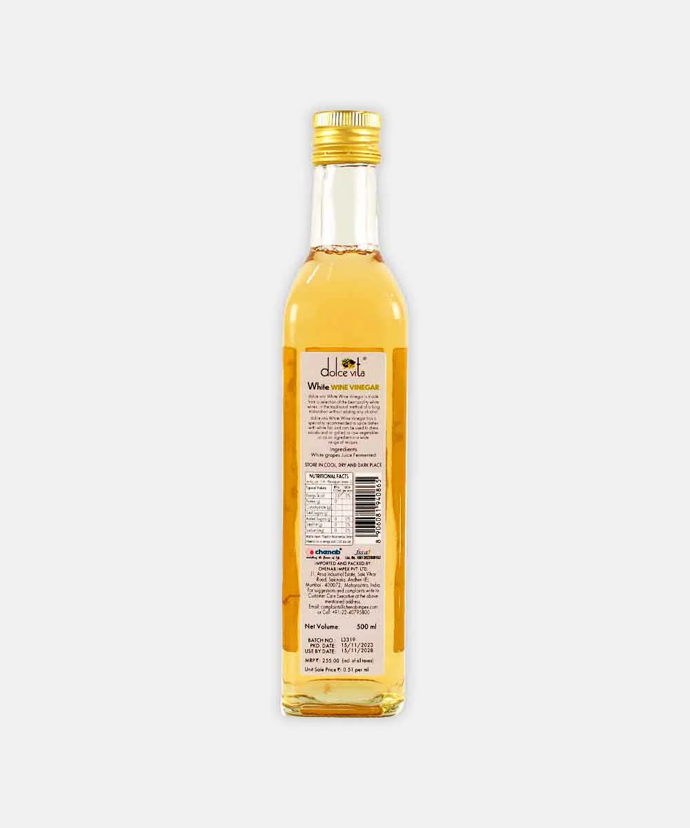 Dolcevita White Wine Vinegar 500 Ml - Image 2