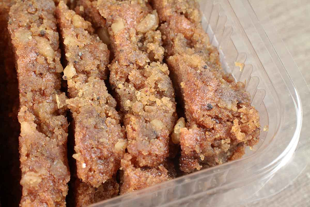 Eggless Chai Walnut Cake 200 Gm - Image 2