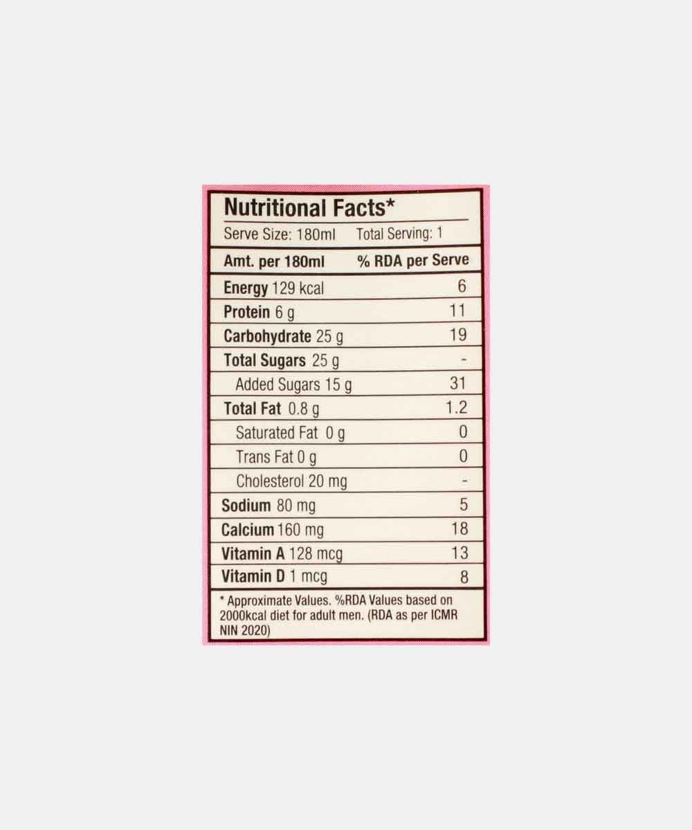 Epigamia Strawberry Milkshake 180 Ml - Image 3