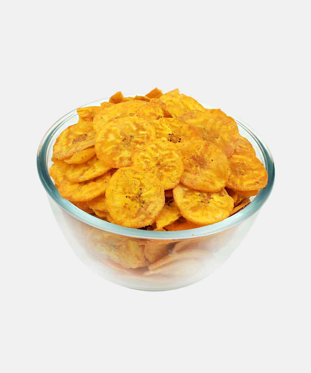 Extra Thin Banana Chips Cheese Garlic  200 Gm - Image 2