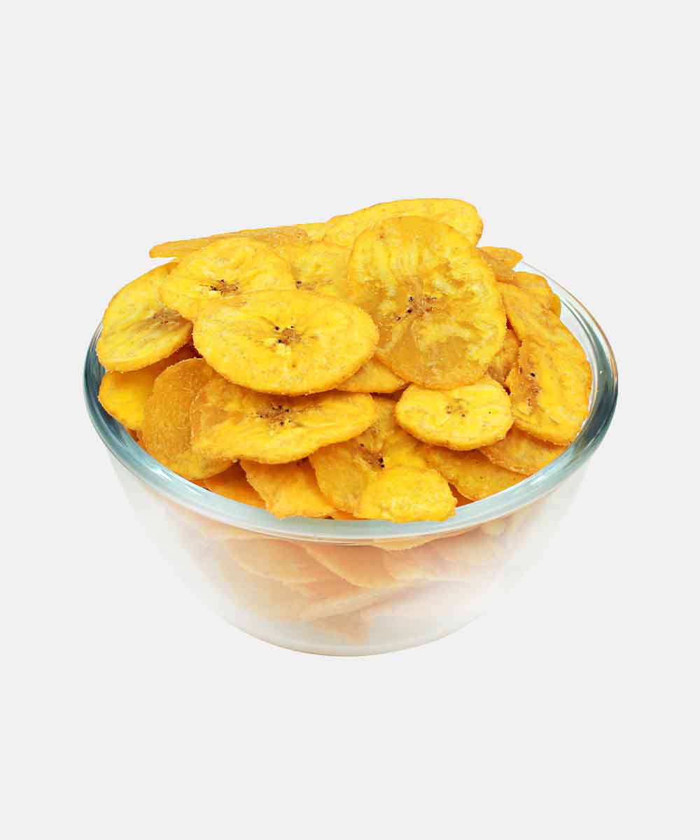 Extra Thin Banana Chips Mixed With Creamy Cheese Seasoning 200 Gm - Image 2