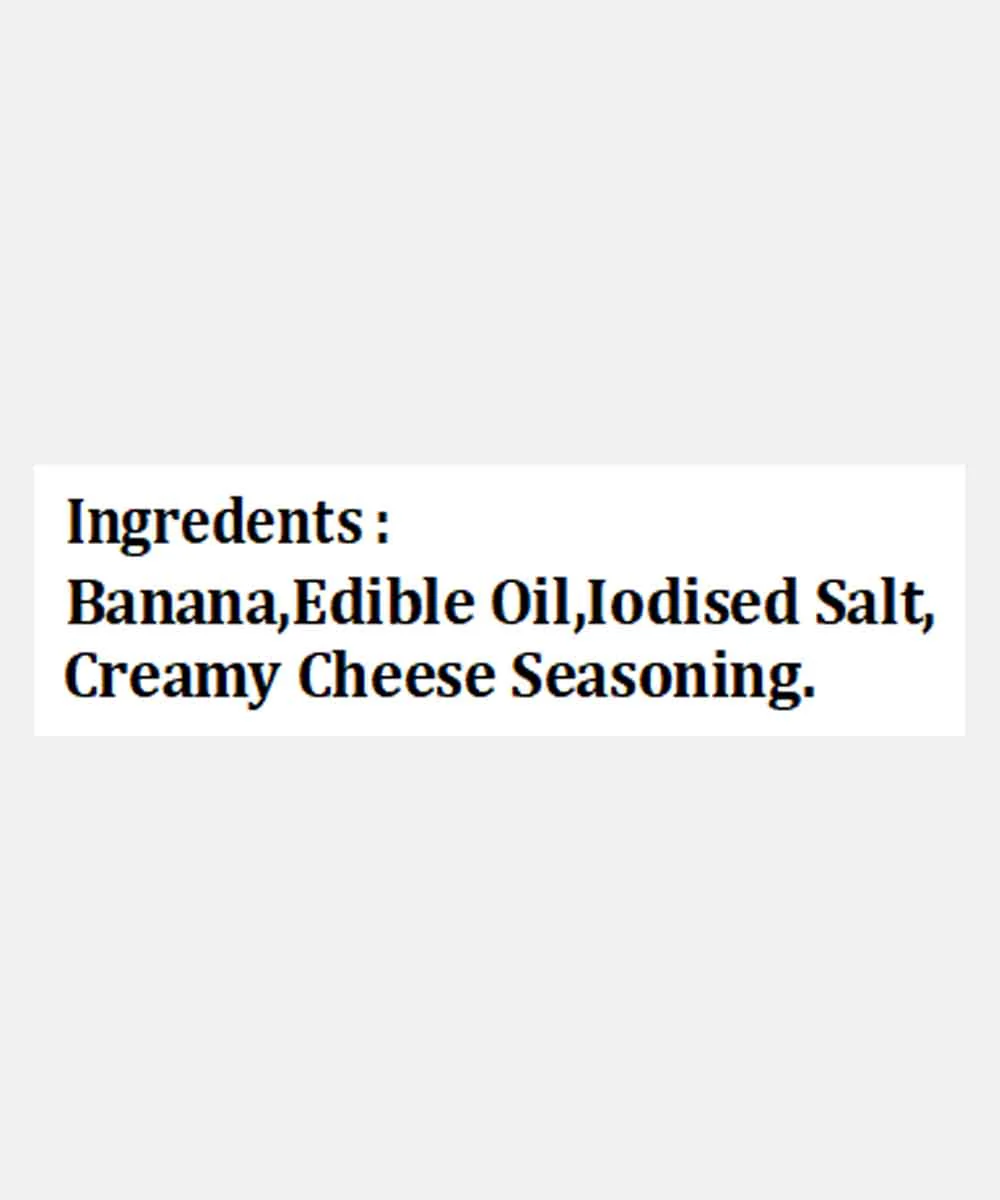 Extra Thin Banana Chips Mixed With Creamy Cheese Seasoning 200 Gm - Image 5