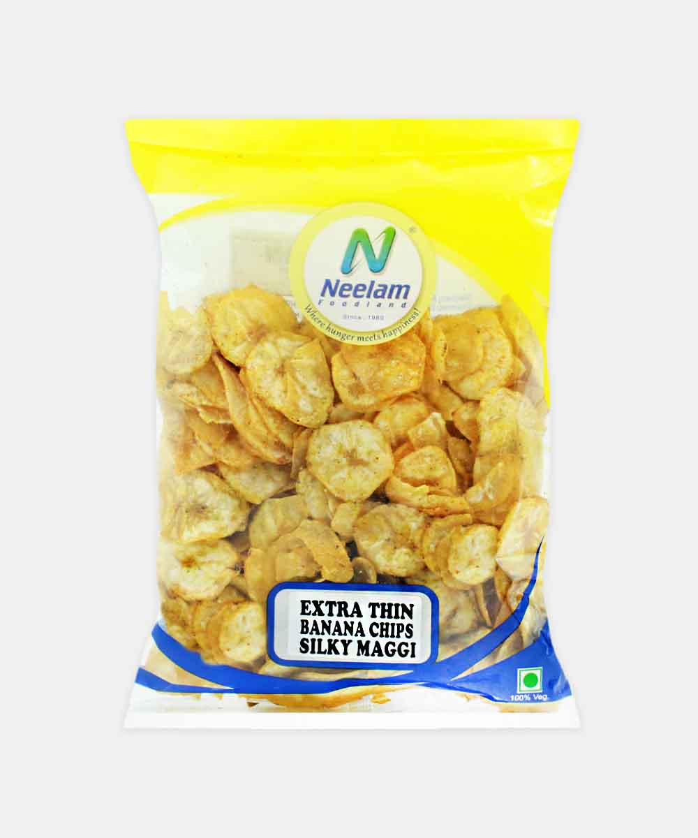 Extra Thin Banana Chips Silky Noodle Masala 200 Gm
