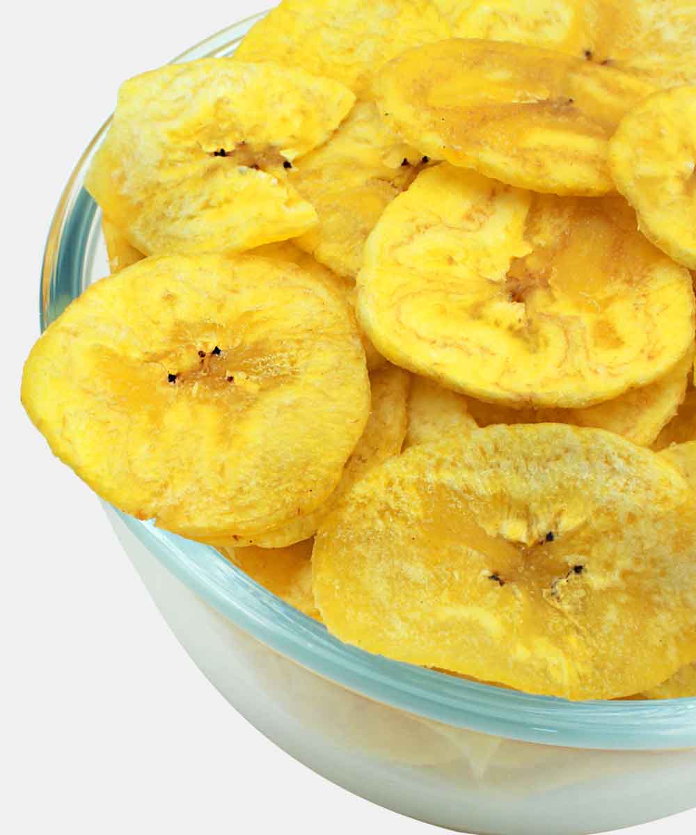 Extra Thin Salt Free Banana Chips Plain 200 Gm - Image 3