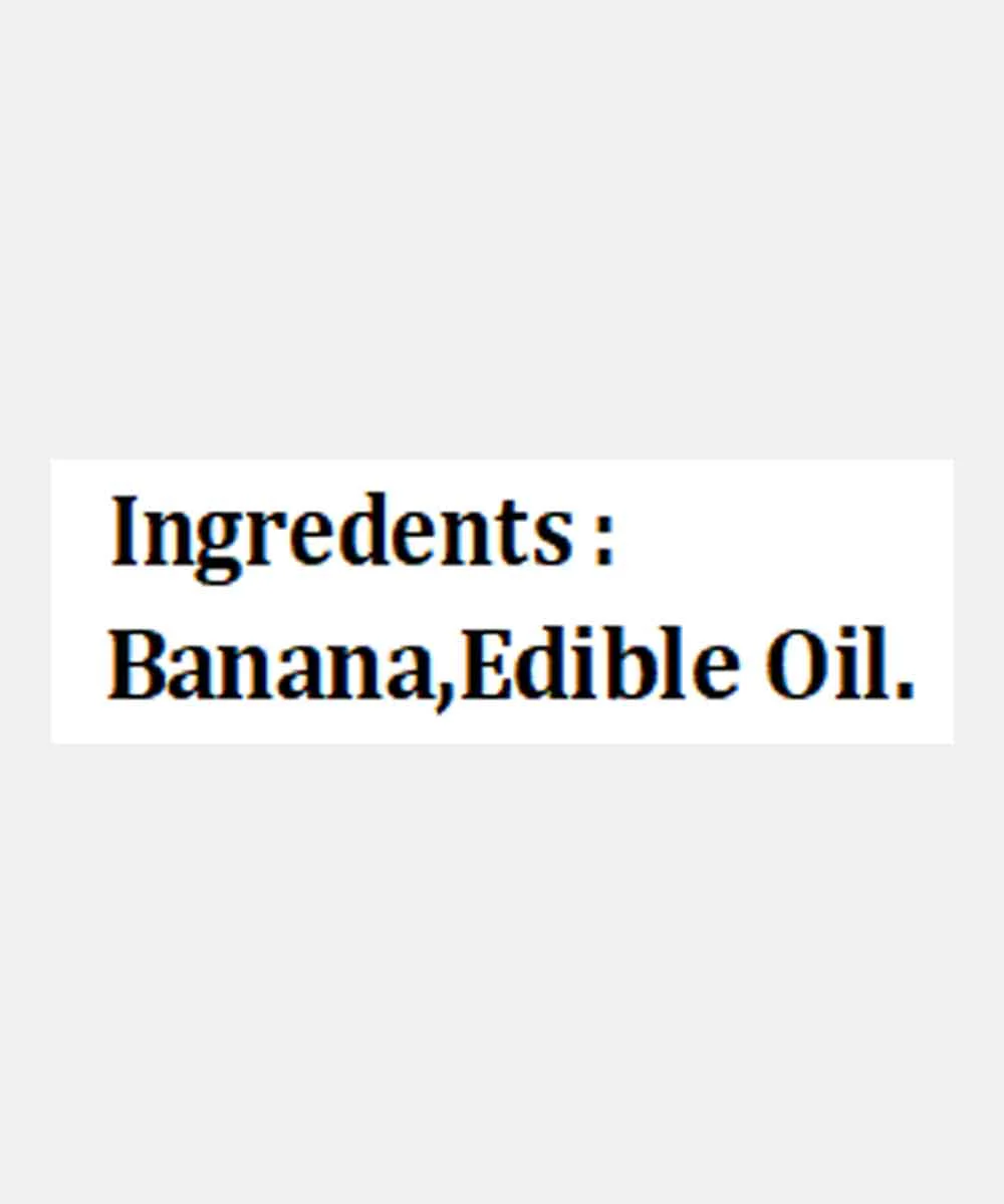 Extra Thin Salt Free Banana Chips Plain 200 Gm - Image 5