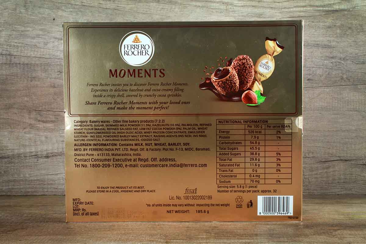 Ferrero Rocher Moments 32 Pieces 185.6 Gm - Image 2