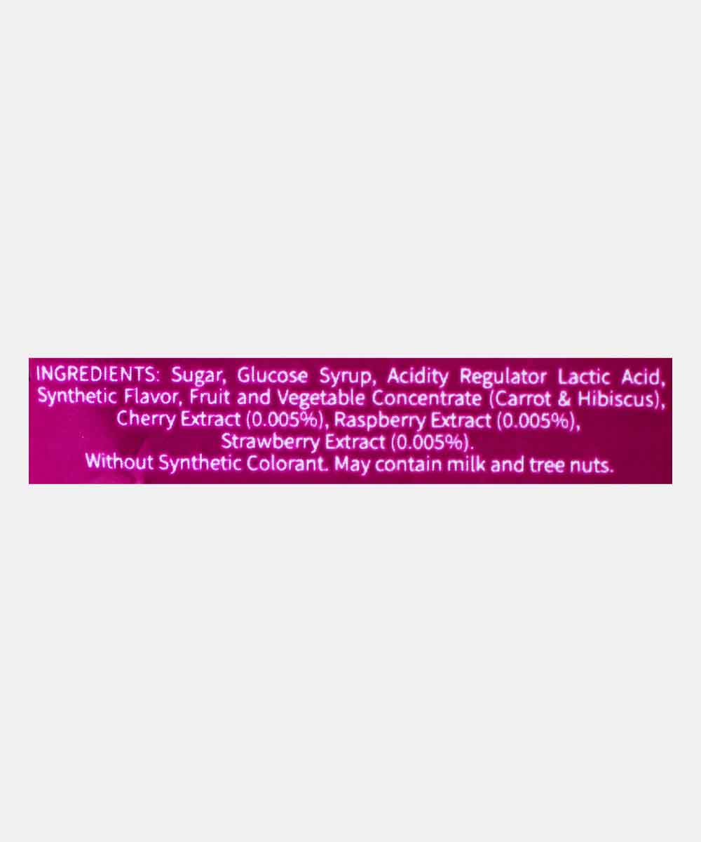 Foxs Crystal Clear Berries Wildberry, Raspberry & Black Cherry Candy 90 Gm - Image 4