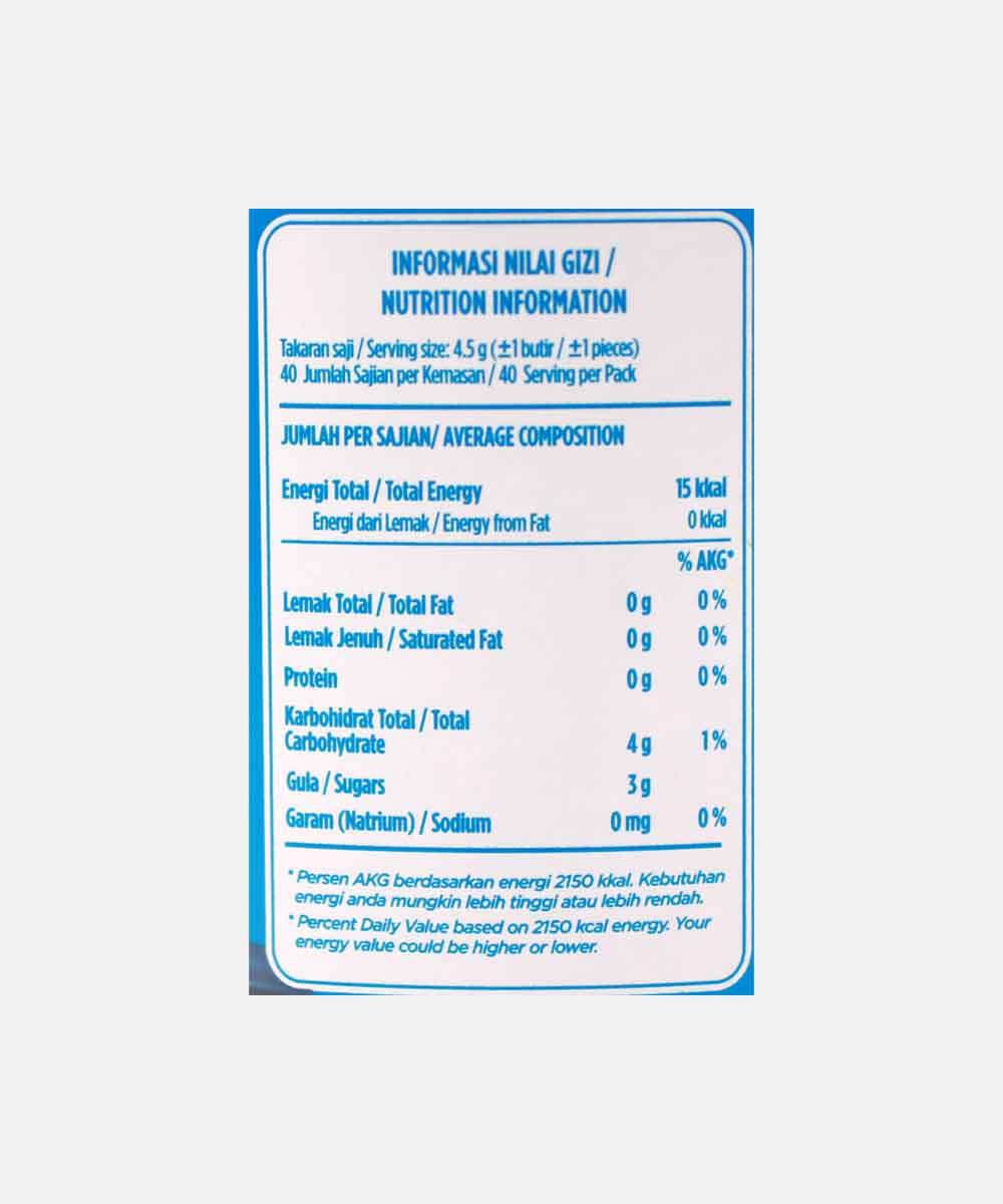 Foxs Fruity Mints 180 Gm - Image 3