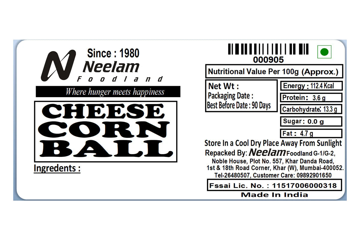 Frozen Cheese Corn Ball 250 Gm - Image 3