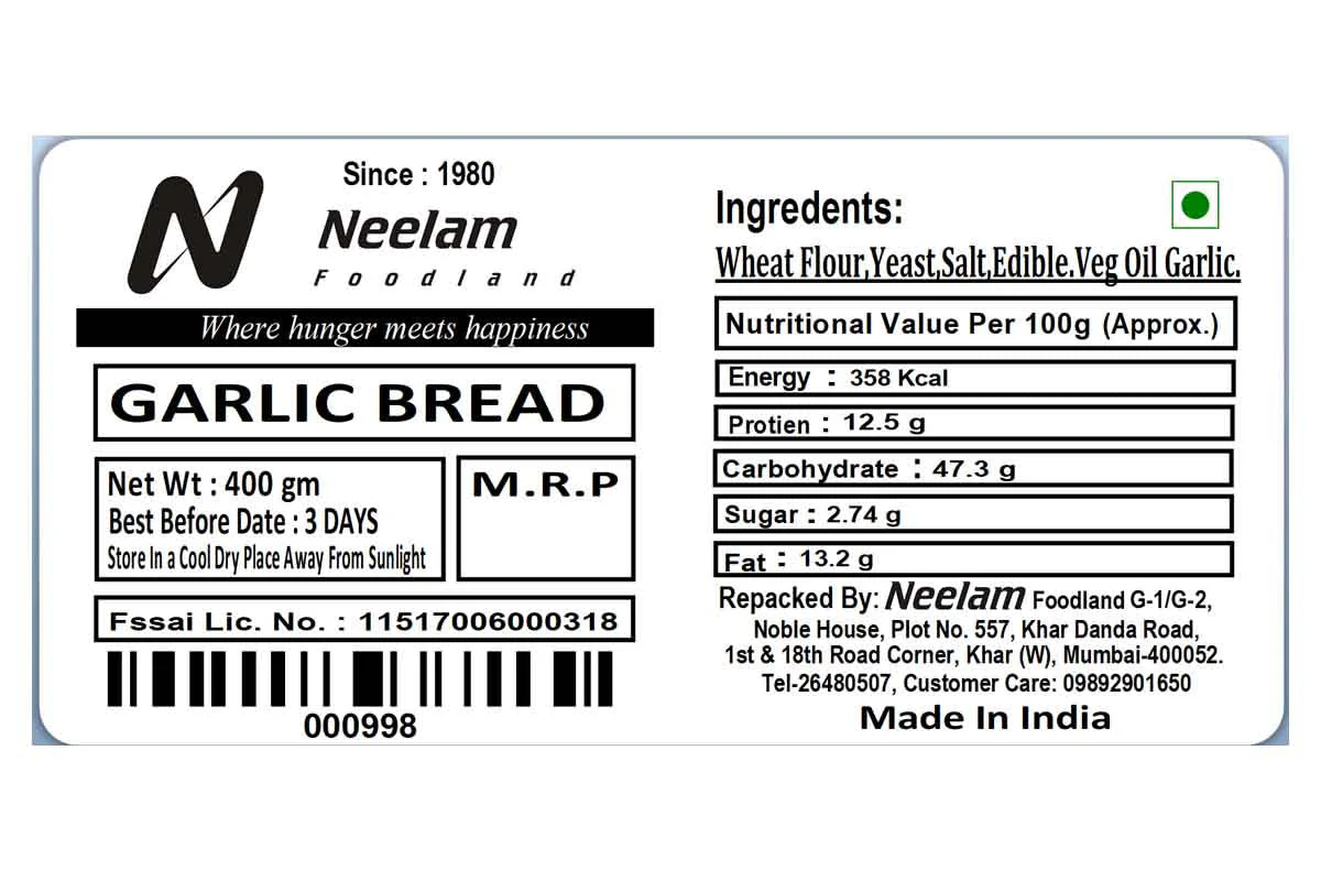 Garlic Bread 400 Gm - Image 4