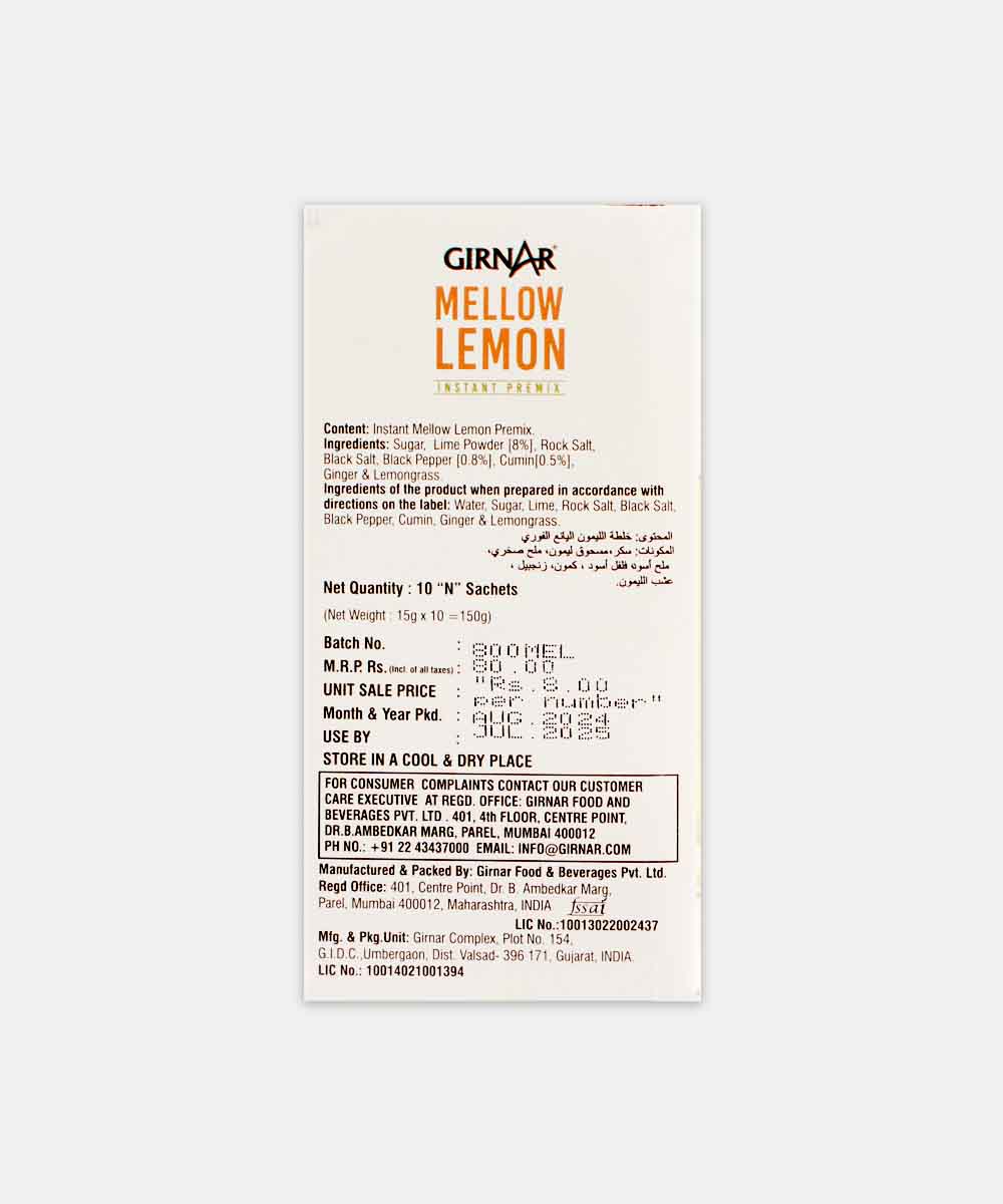 Girnar Mellow Lemon Tea 150 Gm - Image 2