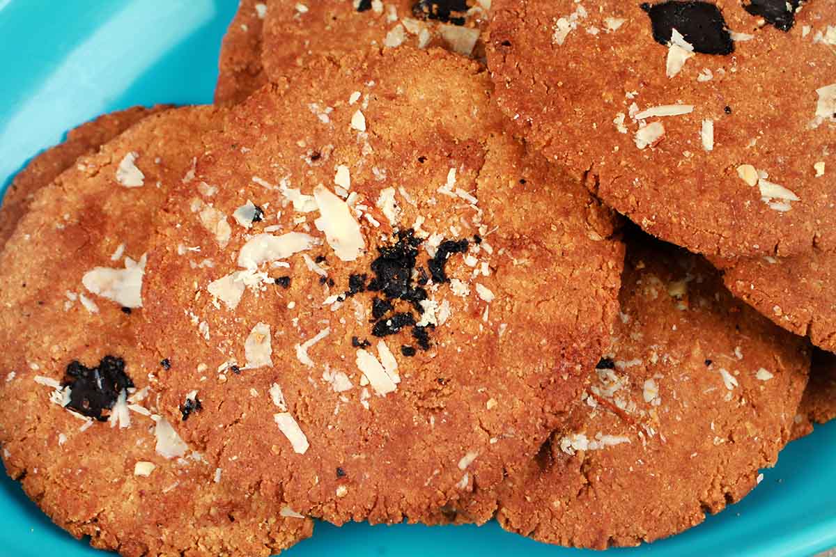 Gluten Free Almond Chocolate Biscuits 250 Gm - Image 2
