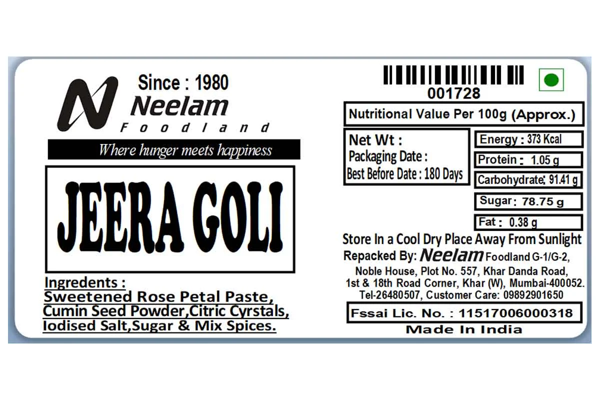 Jeera Goli 200 Gm Bottle - Image 4