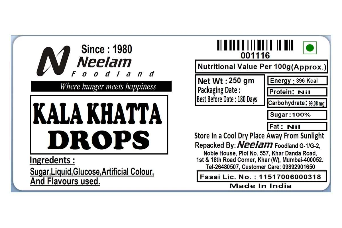 Kala Khatta Drops 250 Gm - Image 4