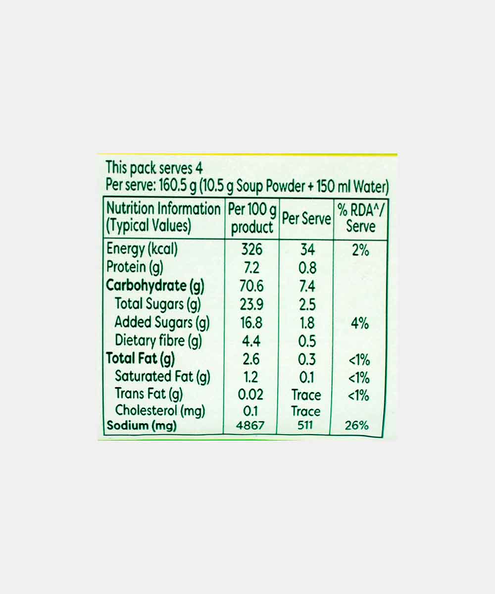 Knorr Sweet Corn Vegetable Soup 42 Gm - Image 3