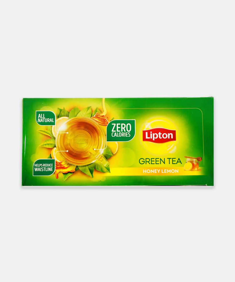 Lipton Honey Lemon Green Tea 25 Bag - Image 3