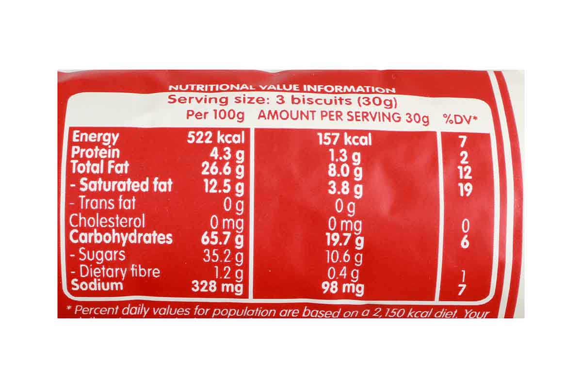 Lotus Biscoff Cream Biscuit 110 Gm - Image 3