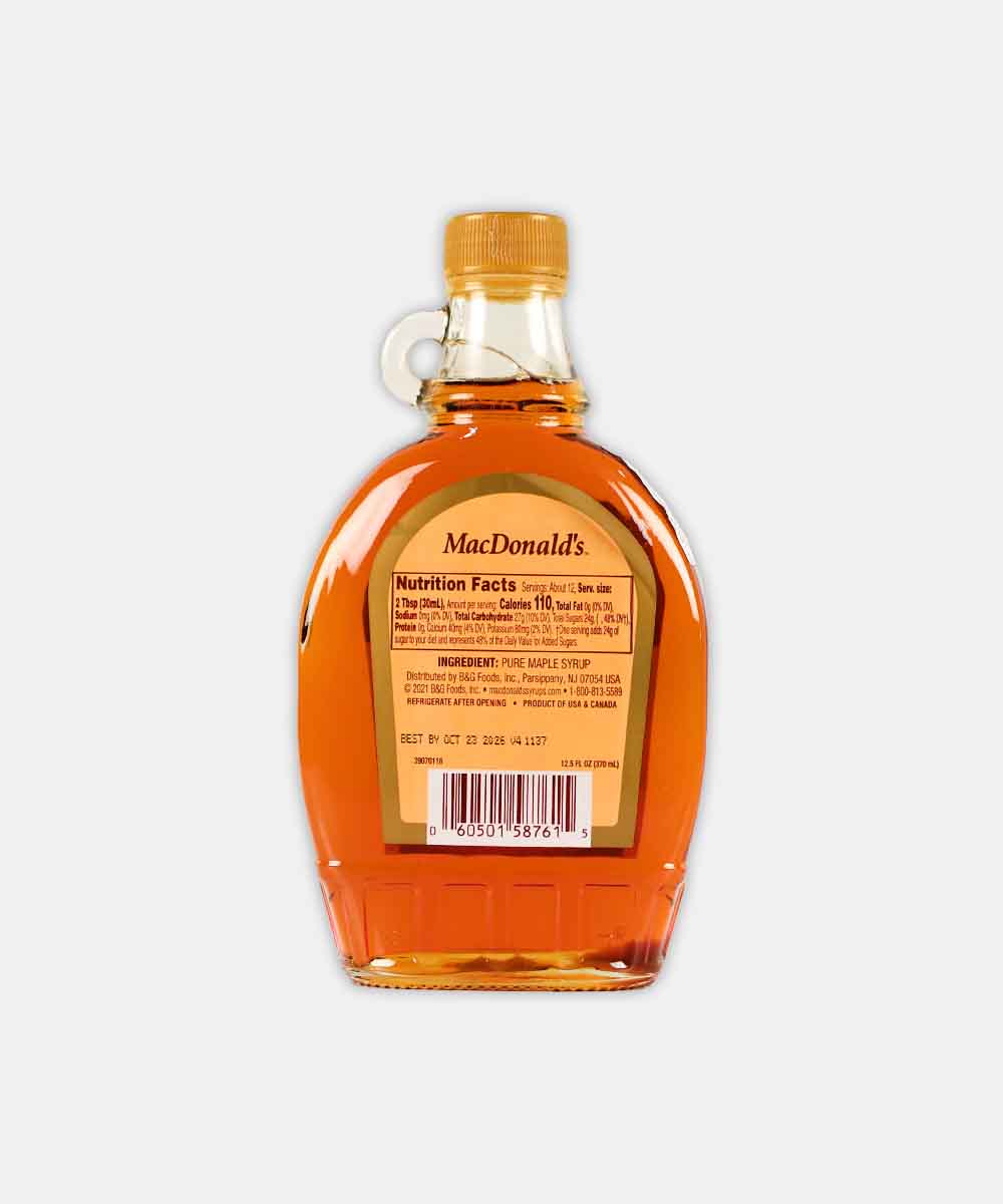 Macdonalds 100% Pure Maple Syrup 370 Ml - Image 2