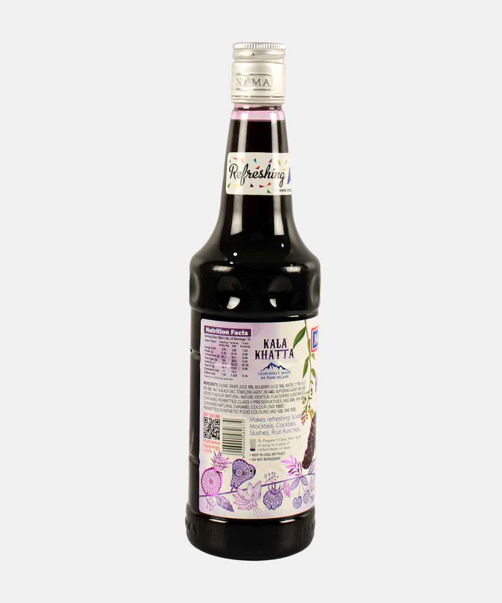 Manama Kala Khatta Syrup 750 Ml - Image 2