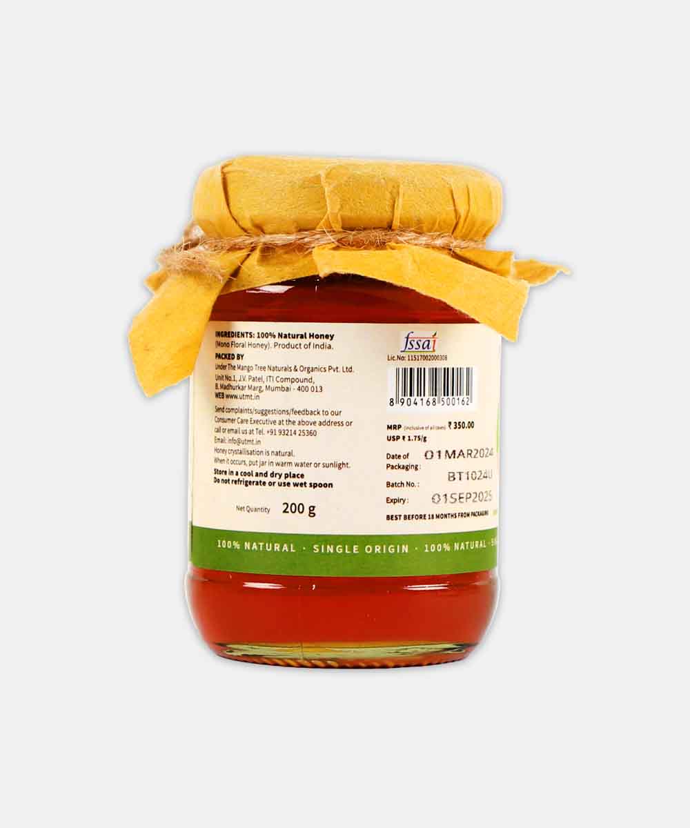 Mango Tree Tulsi Honey 200 Gm - Image 2