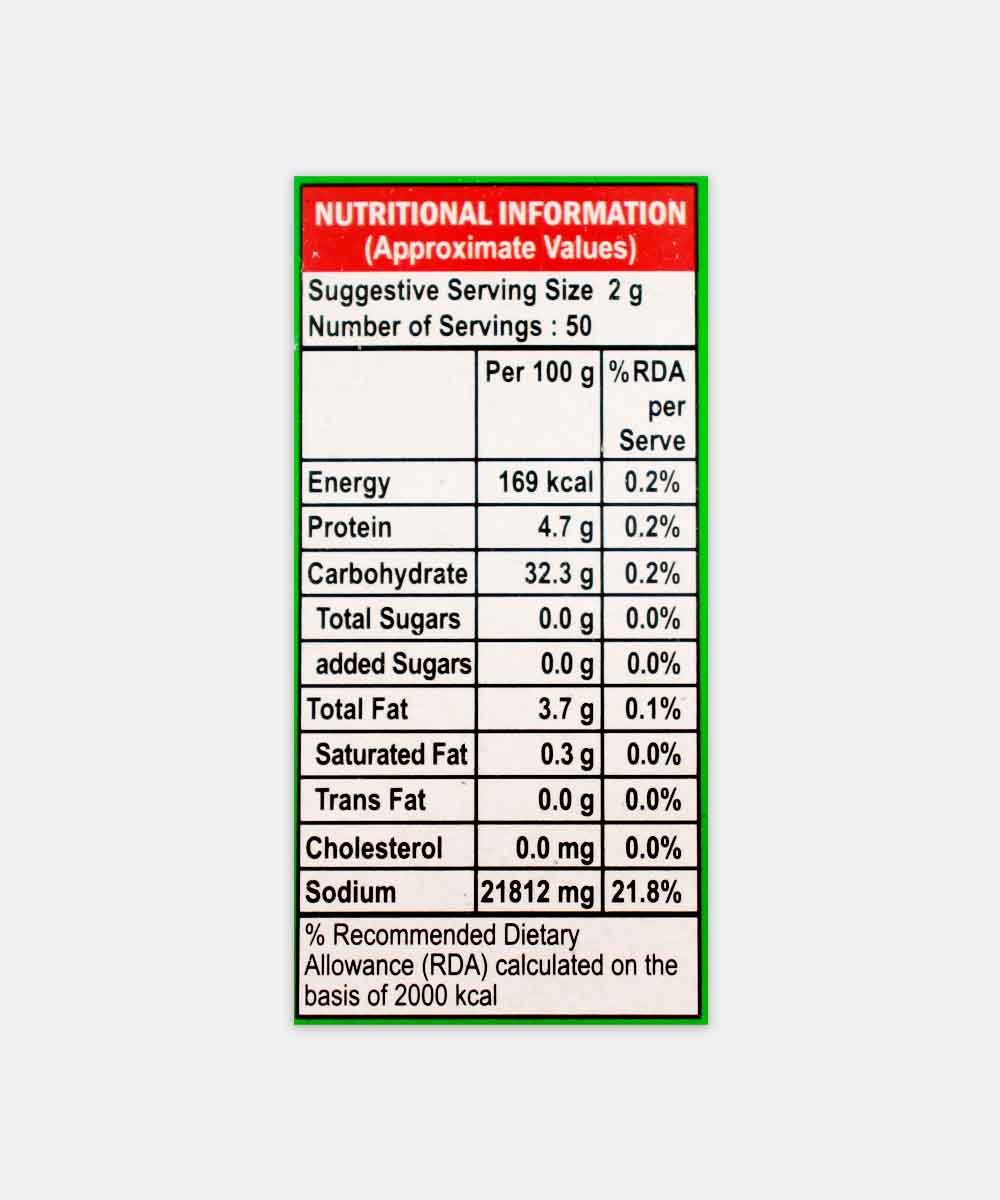 Mdh Chunky Chat Masala 100 Gm - Image 3