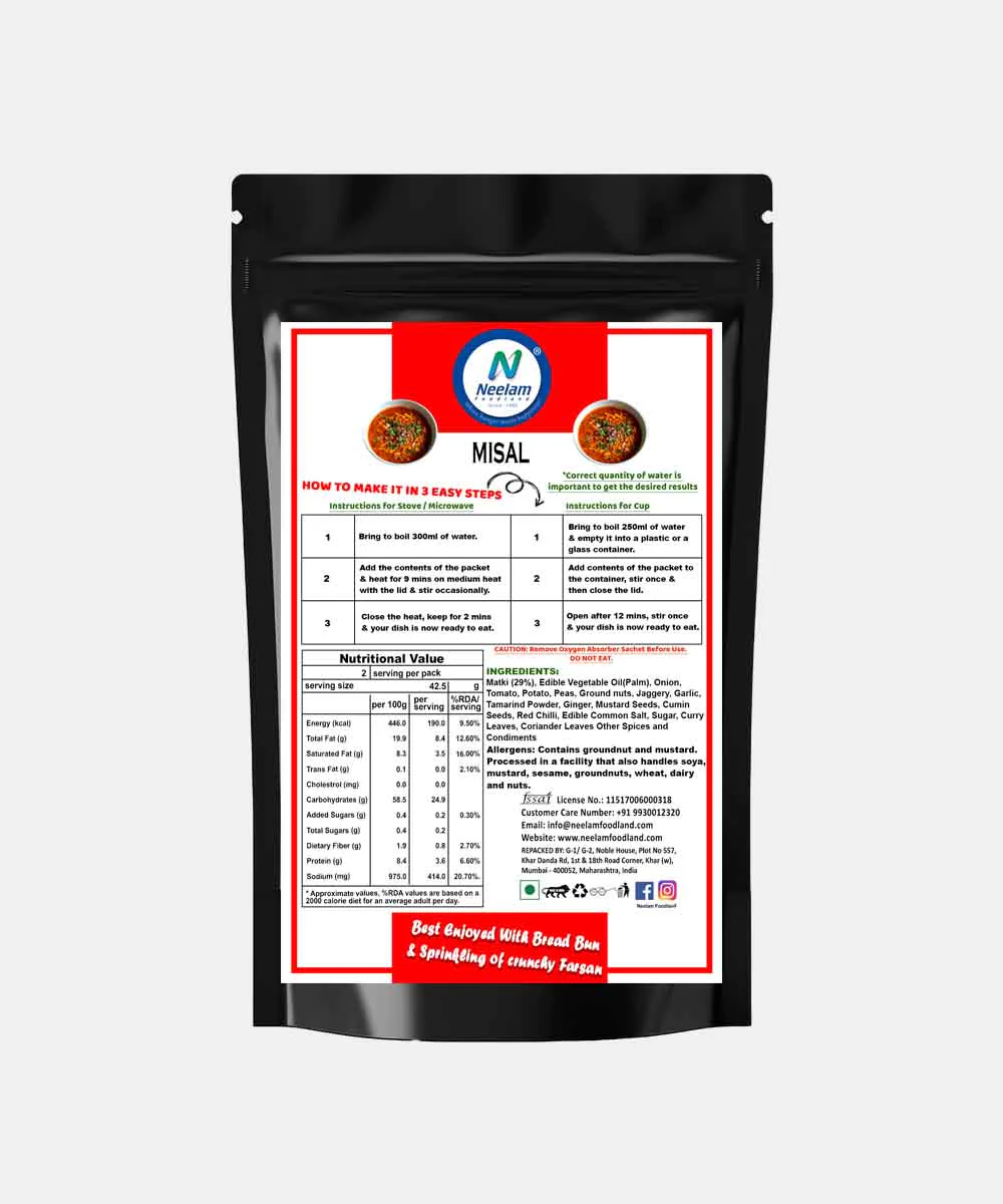 Misal Instant Mix 85 Gm - Image 2