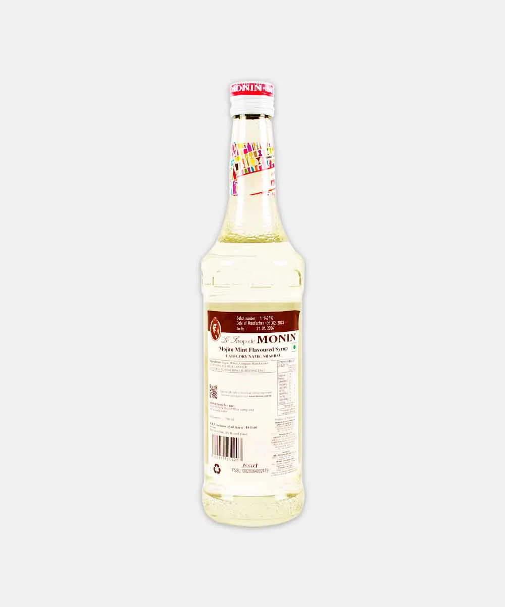 Monin Mojito Mint Syrup 700 Ml - Image 2