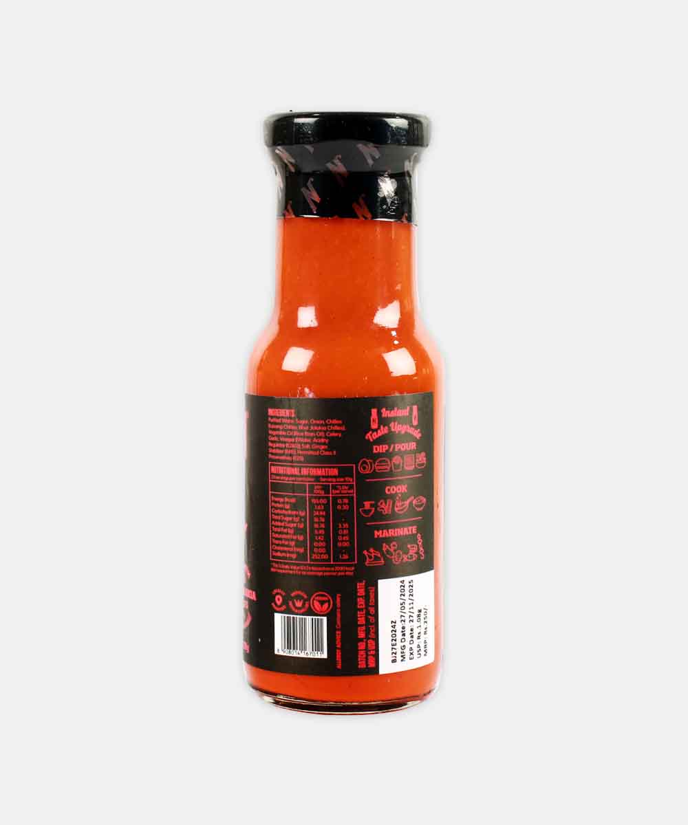 Naagin Indian Hot Sauce Smoky Bhoot 230 Gm - Image 2