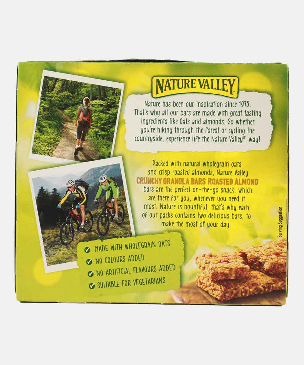 Nature Valley Crunchy Granola Bars Roasted Almond 210 Gm - Image 2