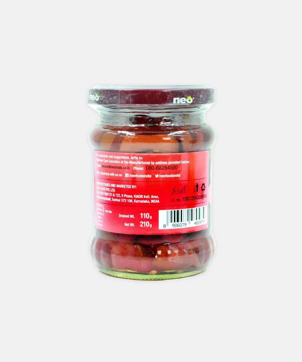 Neo Foods Sliced Red Jalapeno  210 Gm - Image 2