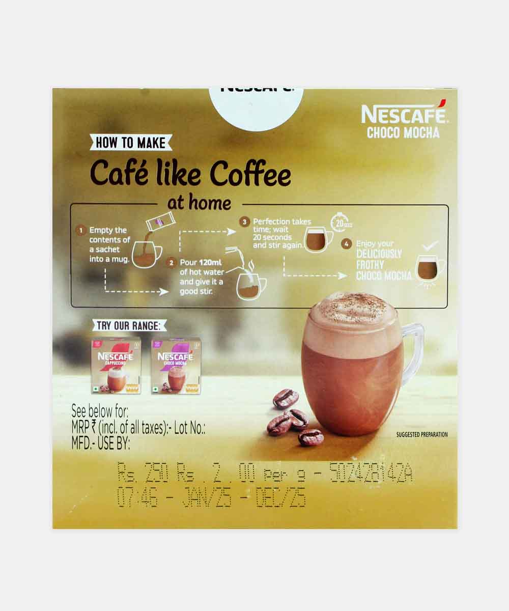 Nescafe Gold Choco Mocha Coffee 125 Gm - Image 2