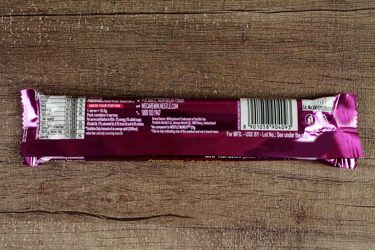 Nestle Munch Max Chocolate 38.5 Gm - Image 2