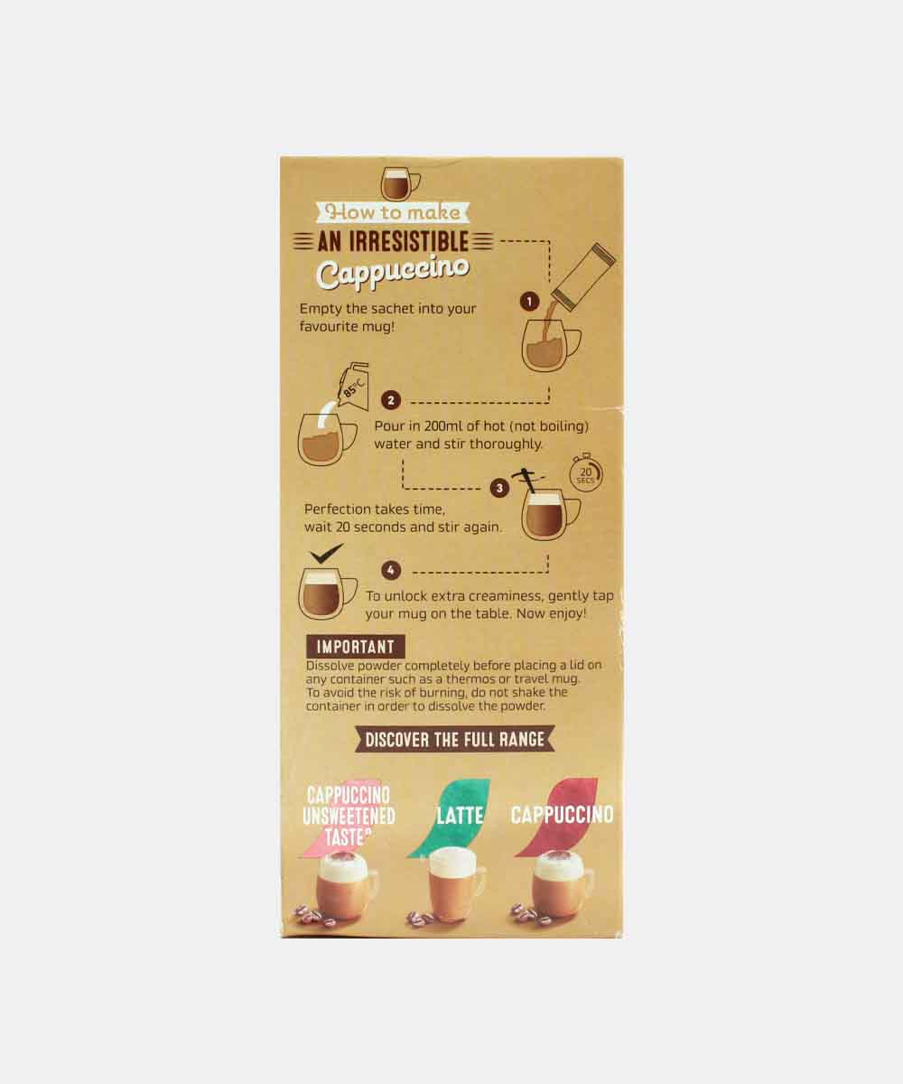 Nestle Nescafe Cappuccino Decaf Unsweetened 105 Gm - Image 2